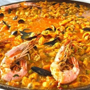 Piatto di pesce del Villaggio Camping da Mario