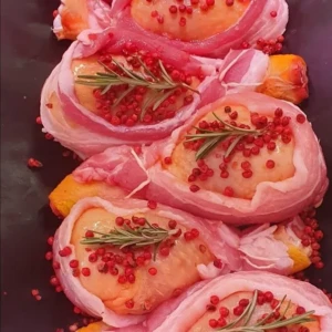 Preparazione pollo con pepe e rosmarino della Macelleria Carni Sabatini