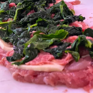 Preparazione carne con verdura e formaggio della Macelleria Carni Sabatini