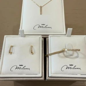 Completo Miluna con collana orecchini e bracciale oro da Valenzano Gioielleria