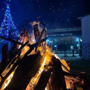 Falò a natale da Trattoria Pizzeria Tenuta Il Gaglioppo