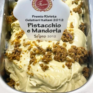 Gusto pistacchio e mandorla (premio rivista Gelatieri Italiani 2012) Antica Gelateria Fortino