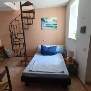 Lettino in soggiorno del B&B Casa Silenzio