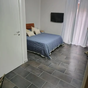 Letto matrimoniale del B&B Del Corso