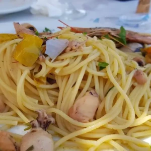 Spaghetto ai frutti di mare da La Baracca