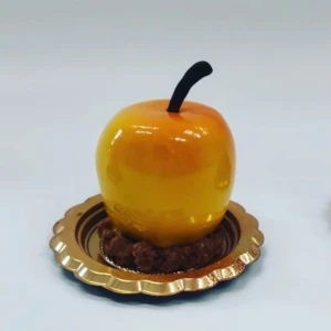 Mela gialla frutta realistica di Antonio Palmieri Pasticceria
