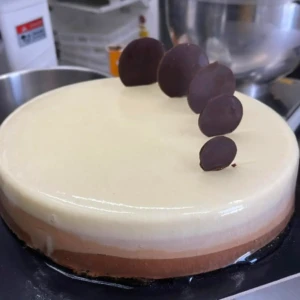 Semifreddo tre cioccolati di Antonio Palmieri Pasticceria