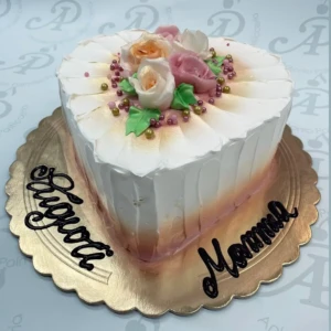 Torta a forma di cuore di Antonio Palmieri Pasticceria